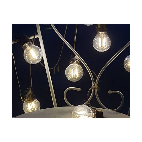 Chromex Guirlande guinguette solaire Farandole 5M